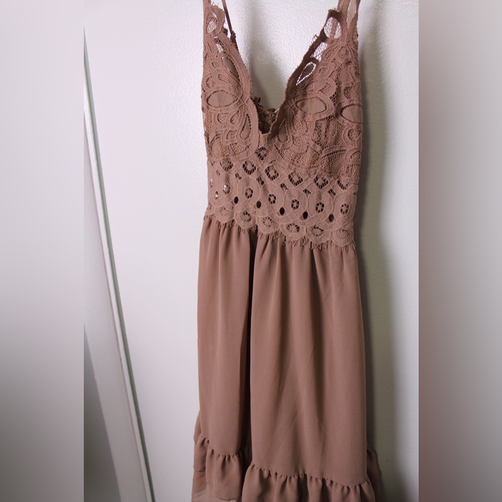 Beige Dress